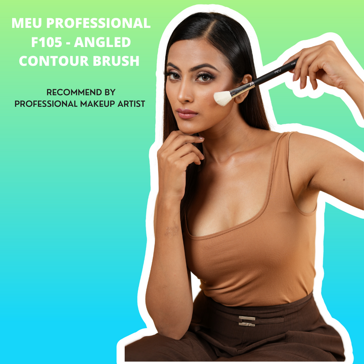 F105  -  Professional Angled Contour Brush.